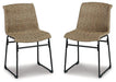 Amaris Outdoor Dining Chair (Set of 2) - Bargain Furniture (Detroit, MI)