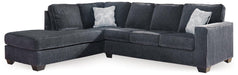 Altari 2-Piece Sleeper Sectional with Chaise - Bargain Furniture (Detroit, MI)