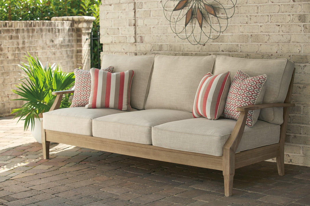 Clare View Outdoor Seating Set - Bargain Furniture (Detroit, MI)