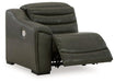 Center Line 3-Piece Power Reclining Loveseat with Console - Bargain Furniture (Detroit, MI)