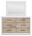 Charbitt Dresser and Mirror - Bargain Furniture (Detroit, MI)