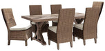 Beachcroft Outdoor Dining Set - Bargain Furniture (Detroit, MI)