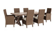 Beachcroft Outdoor Dining Set - Bargain Furniture (Detroit, MI)