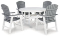 Transville Outdoor Dining Set - Bargain Furniture (Detroit, MI)