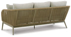 Swiss Valley Outdoor Sofa with Cushion - Bargain Furniture (Detroit, MI)