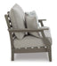 Visola Outdoor Sofa and Loveseat Set - Bargain Furniture (Detroit, MI)