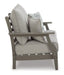 Visola Outdoor Sofa and Loveseat Set - Bargain Furniture (Detroit, MI)