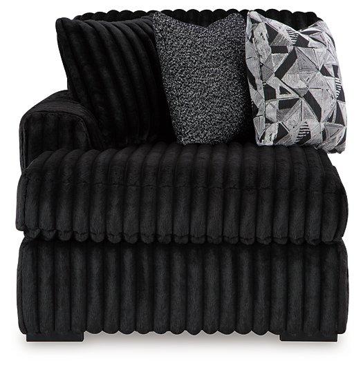 Midnight-Madness Super Chaise - Bargain Furniture (Detroit, MI)