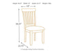 Berringer Dining Chair - Bargain Furniture (Detroit, MI)