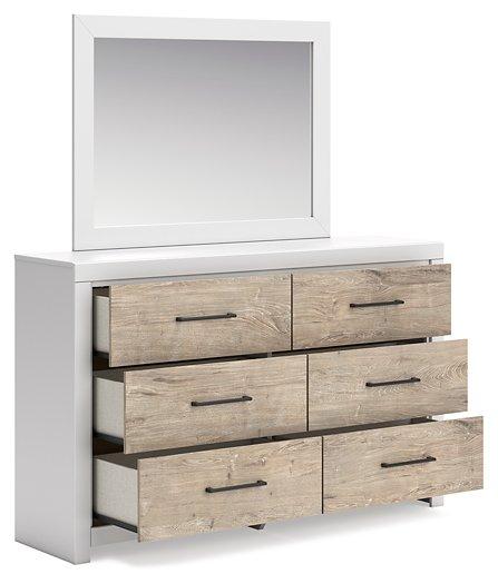 Charbitt Dresser and Mirror - Bargain Furniture (Detroit, MI)