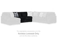 Midnight-Madness Sectional with Chaise - Bargain Furniture (Detroit, MI)