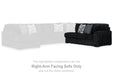 Midnight-Madness Sectional Sofa with Chaise - Bargain Furniture (Detroit, MI)