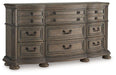 Ardenfield Dresser and Mirror - Bargain Furniture (Detroit, MI)