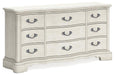 Arlendyne Dresser and Mirror - Bargain Furniture (Detroit, MI)