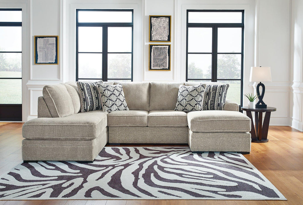 Calnita Sectional with Chaise - Bargain Furniture (Detroit, MI)