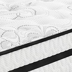 Chime 10 Inch Hybrid Mattress Package - Bargain Furniture (Detroit, MI)