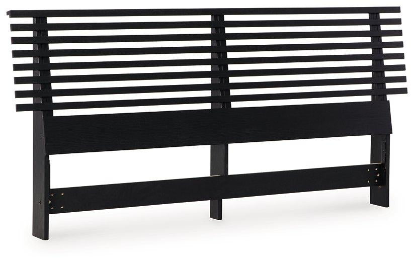 Danziar Slat Bed - Bargain Furniture (Detroit, MI)