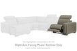 Correze Power Reclining Sectional - Bargain Furniture (Detroit, MI)