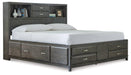 Caitbrook Storage Bed with 8 Drawers - Bargain Furniture (Detroit, MI)