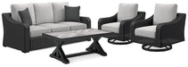 Beachcroft Outdoor Set - Bargain Furniture (Detroit, MI)