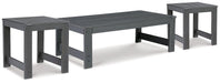Amora Outdoor Occasional Table Set - Bargain Furniture (Detroit, MI)