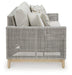 Seton Creek Outdoor Sofa with Cushion - Bargain Furniture (Detroit, MI)