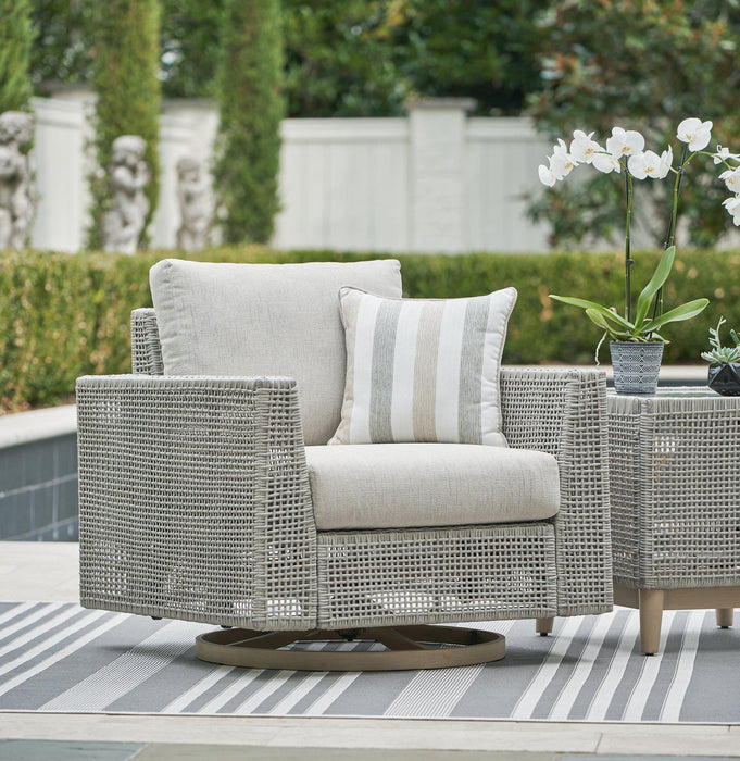 Seton Creek Outdoor Seating Set - Bargain Furniture (Detroit, MI)