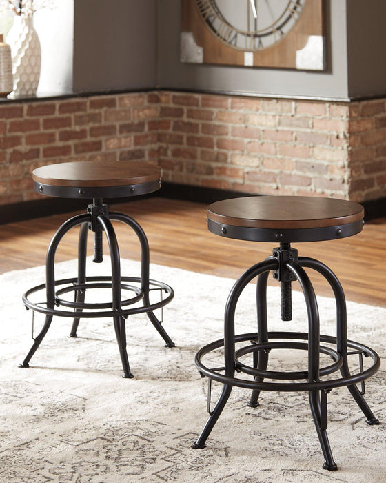 Valebeck Counter Height Bar Stool - Bargain Furniture (Detroit, MI)