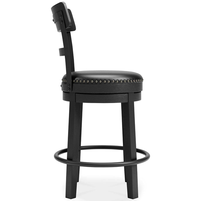 Valebeck Counter Height Bar Stool - Bargain Furniture (Detroit, MI)