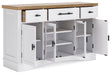 Ashbryn Dining Server and Hutch - Bargain Furniture (Detroit, MI)