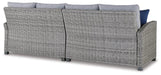 Naples Beach Outdoor Sectional - Bargain Furniture (Detroit, MI)