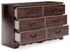Glosmount Dresser and Mirror - Bargain Furniture (Detroit, MI)
