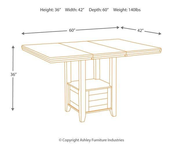 Haddigan Dining Room Set - Bargain Furniture (Detroit, MI)