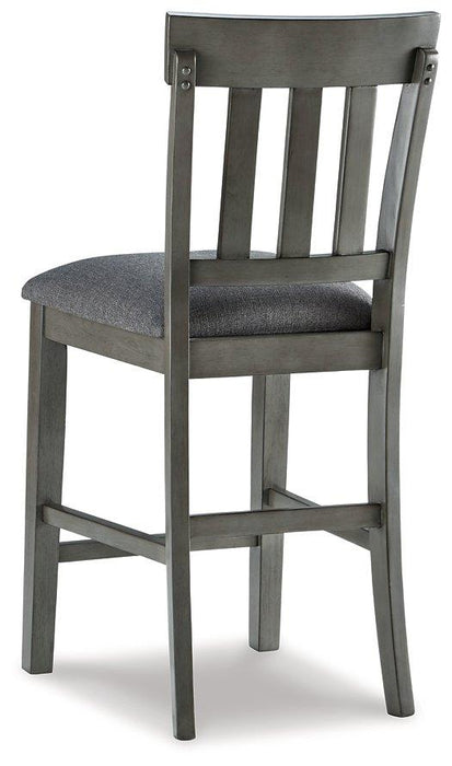 Hallanden Counter Height Dining Room Set - Bargain Furniture (Detroit, MI)