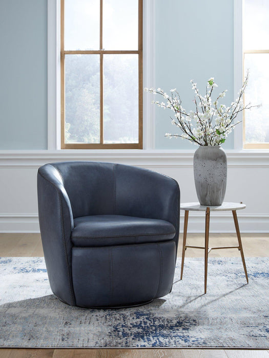 Kierreys Swivel Accent Chair - Bargain Furniture (Detroit, MI)