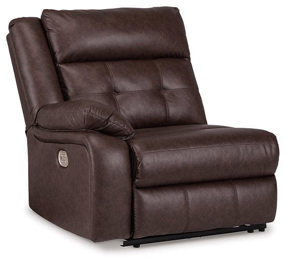 Punch Up Power Reclining Sectional Loveseat with Console - Bargain Furniture (Detroit, MI)