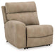 Next-Gen DuraPella Power Reclining Sectional Loveseat with Console - Bargain Furniture (Detroit, MI)