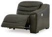 Center Line 3-Piece Power Reclining Loveseat with Console - Bargain Furniture (Detroit, MI)