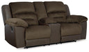 Dorman Reclining Loveseat with Console - Bargain Furniture (Detroit, MI)