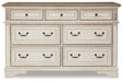 Realyn Dresser and Mirror - Bargain Furniture (Detroit, MI)