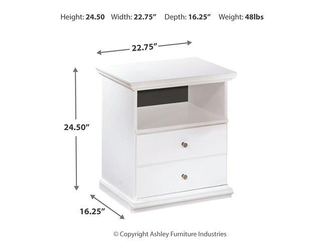 Bostwick Shoals Nightstand - Bargain Furniture (Detroit, MI)