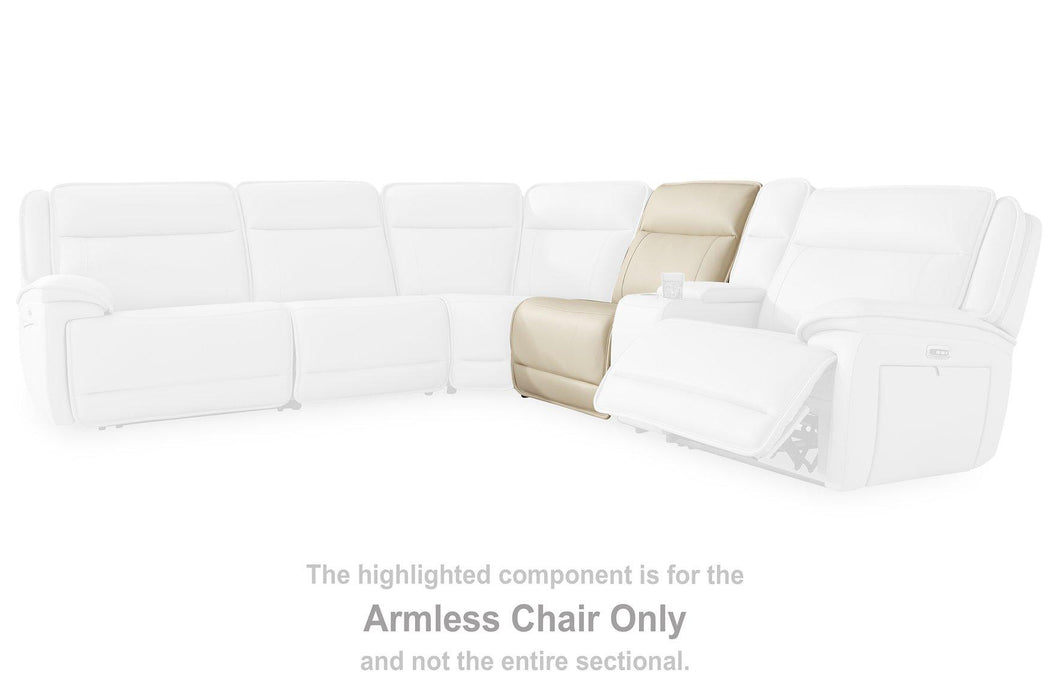 Double Deal Reclining Sectional with Console - Bargain Furniture (Detroit, MI)