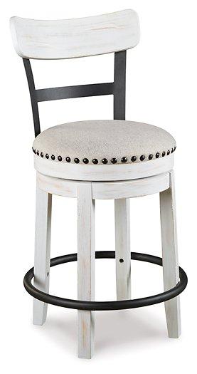 Valebeck Counter Height Bar Stool - Bargain Furniture (Detroit, MI)