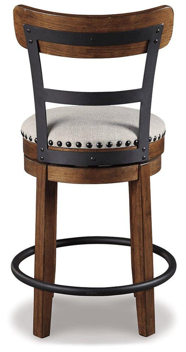 Valebeck Counter Height Bar Stool - Bargain Furniture (Detroit, MI)