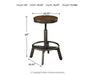 Torjin Counter Height Stool - Bargain Furniture (Detroit, MI)