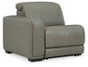 Correze Power Reclining Sectional with Chaise - Bargain Furniture (Detroit, MI)