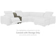 Correze Power Reclining Sectional - Bargain Furniture (Detroit, MI)