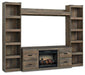 Trinell 4-Piece Entertainment Center with Electric Fireplace - Bargain Furniture (Detroit, MI)