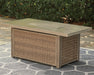 Beachcroft Outdoor Fire Pit Table - Bargain Furniture (Detroit, MI)