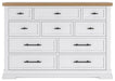 Ashbryn Dresser and Mirror - Bargain Furniture (Detroit, MI)